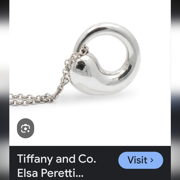 Authentic Elsa Peretti Tiffany & Co 925 Silver Eternal Circle Bracelet RETIRED! - Picture 1 of 14